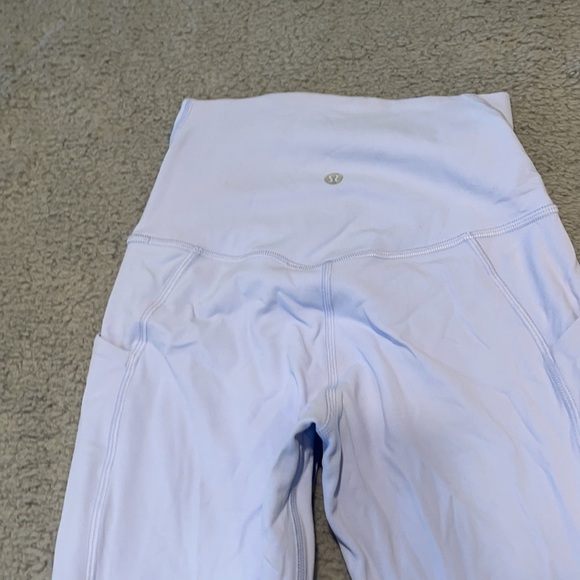 Lululemon double Align High-Rise Pant with Pockets 25"
Pastel Blue size 2 - Picture 7 of 9